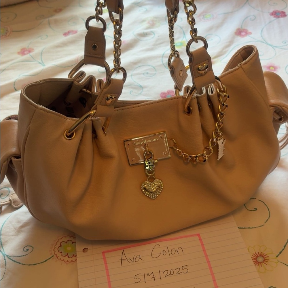 Customized Juicy Couture Hobo Satchel Bag